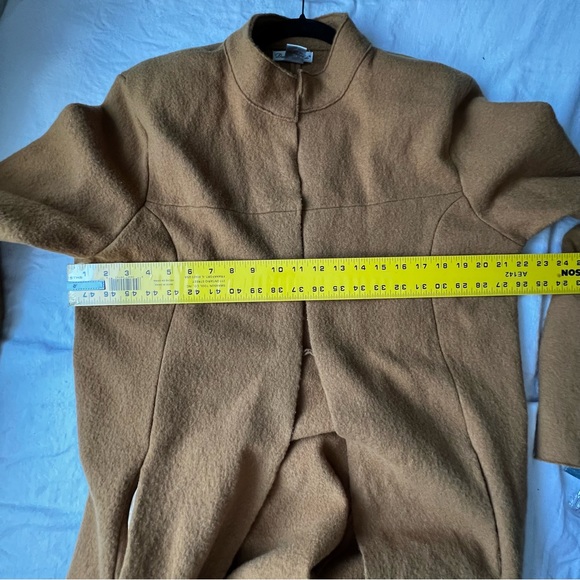 Deans & White Wool Jacket size Large Camel color - Picture 5 of 16